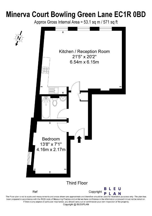 Mulberry Flat 5 - One Bedroom 3Rd Floor By City Living לונדון מראה חיצוני תמונה